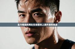 实力相当的两队在绿茵场上展开激烈角逐